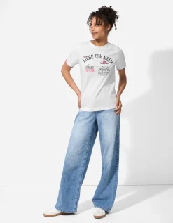 T-shirt - Print - wit