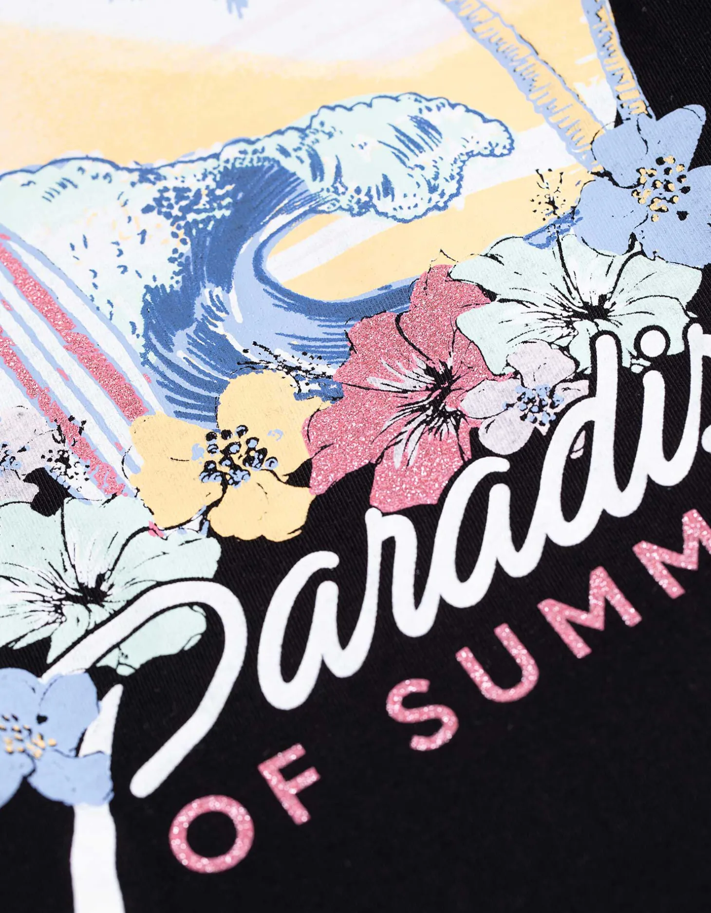 T-shirt - Print - zwart