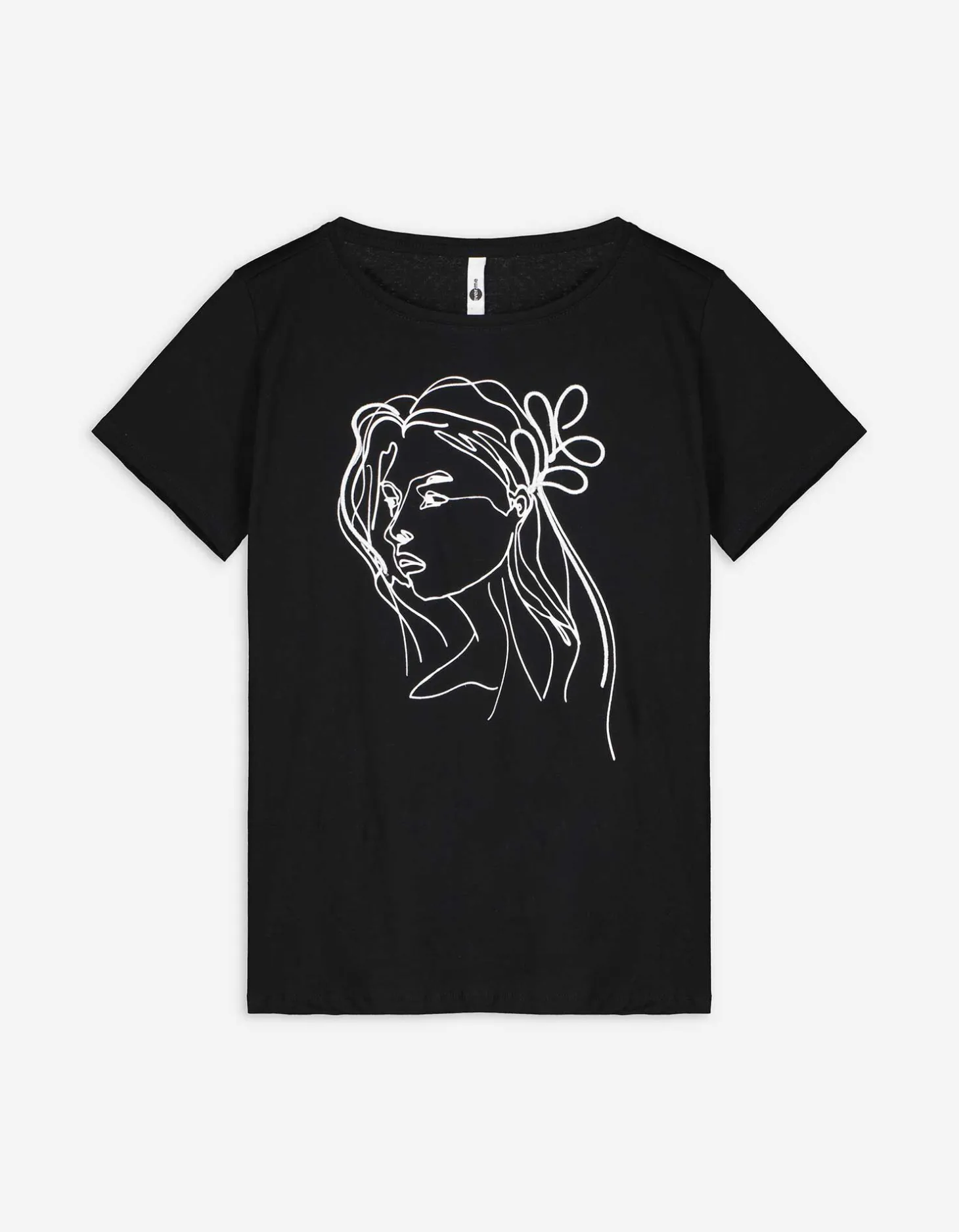 T-shirt - Print - zwart