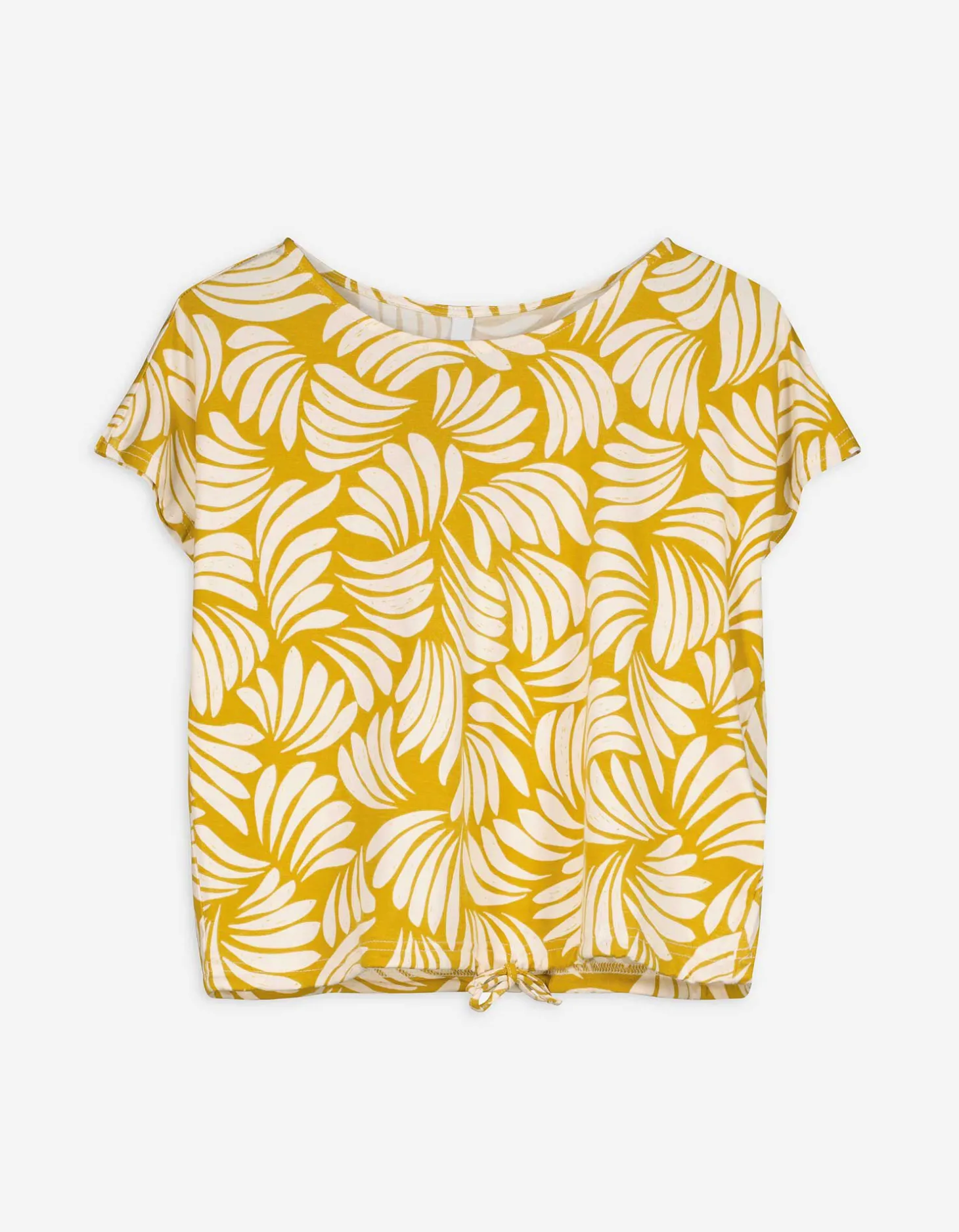 T-shirt - Print all-over - donkergroen