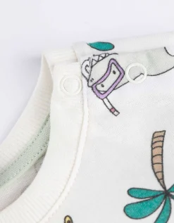 T-shirt - Print all-over - wit