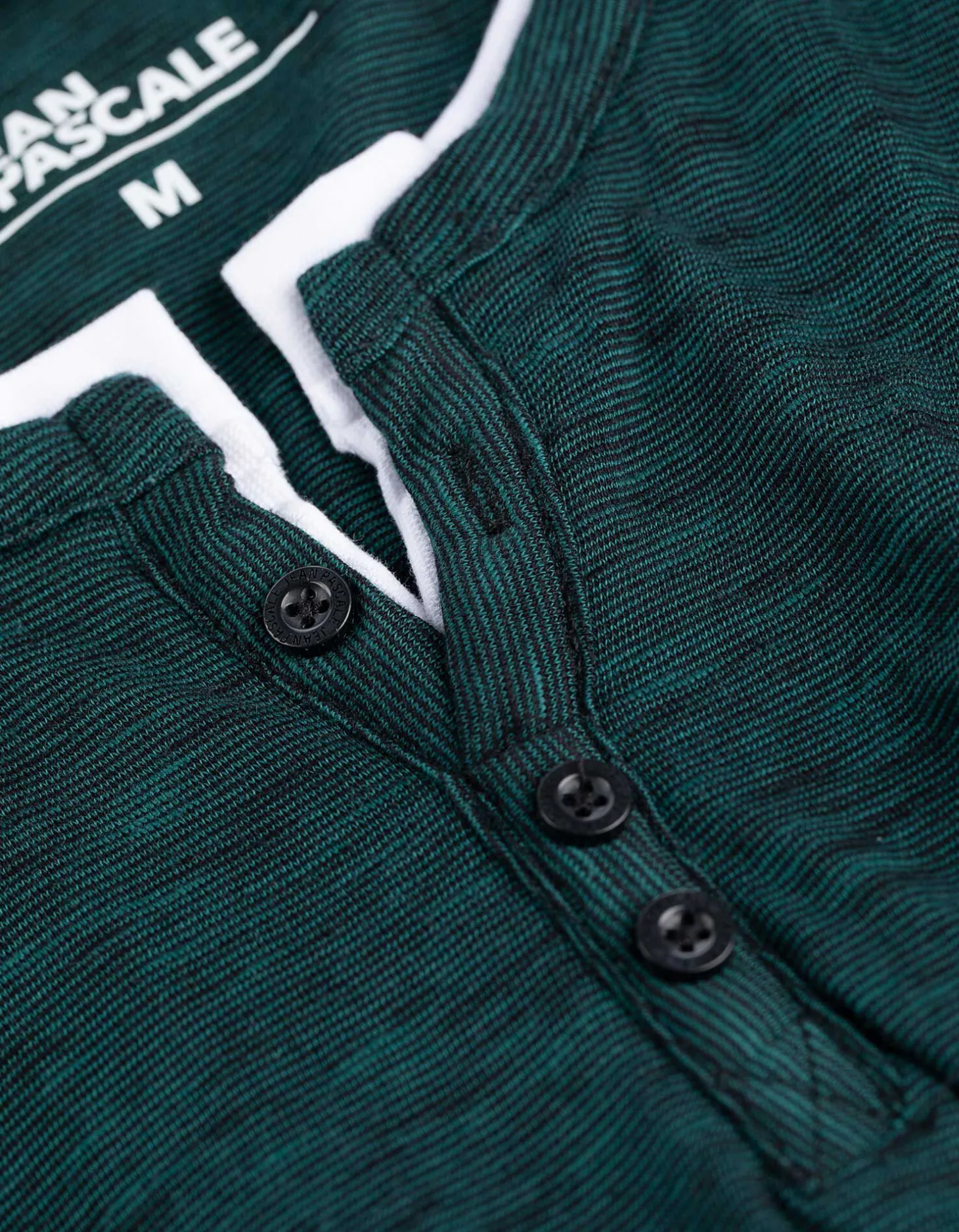 T-shirt - Regular fit - donkergroen