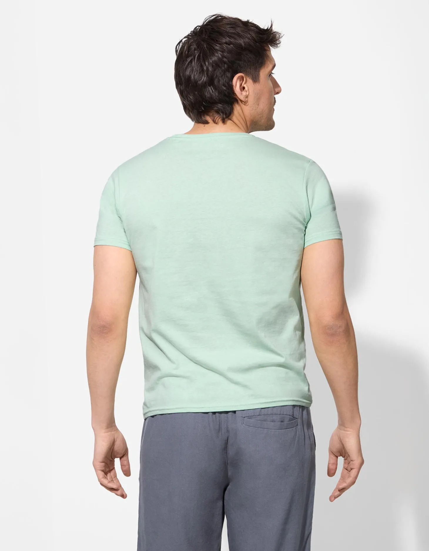 T-shirt - Regular fit - groen