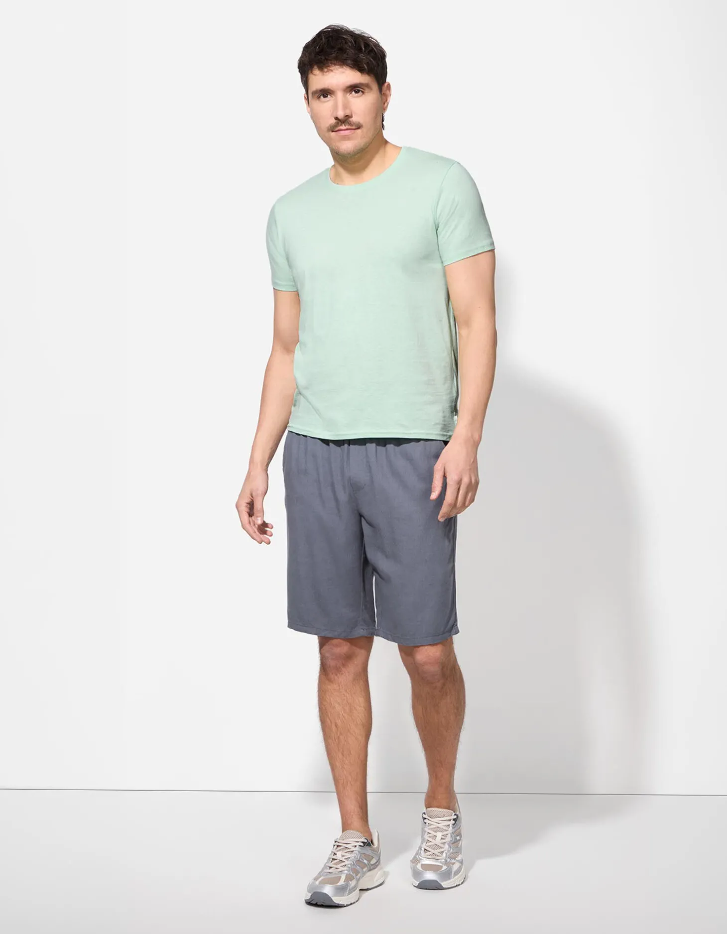 T-shirt - Regular fit - groen
