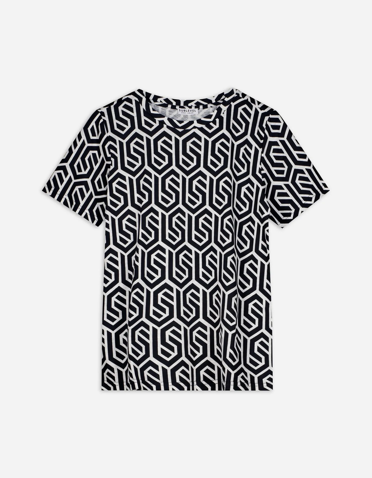 T-shirt - Relax Pasvorm - zwart
