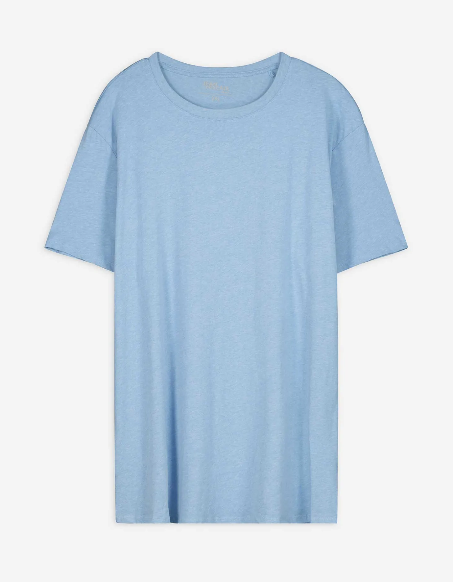 T-shirt - Ronde hals - blauw