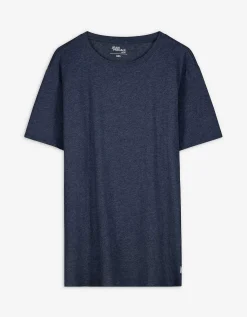 T-shirt - Ronde hals - donkerblauw