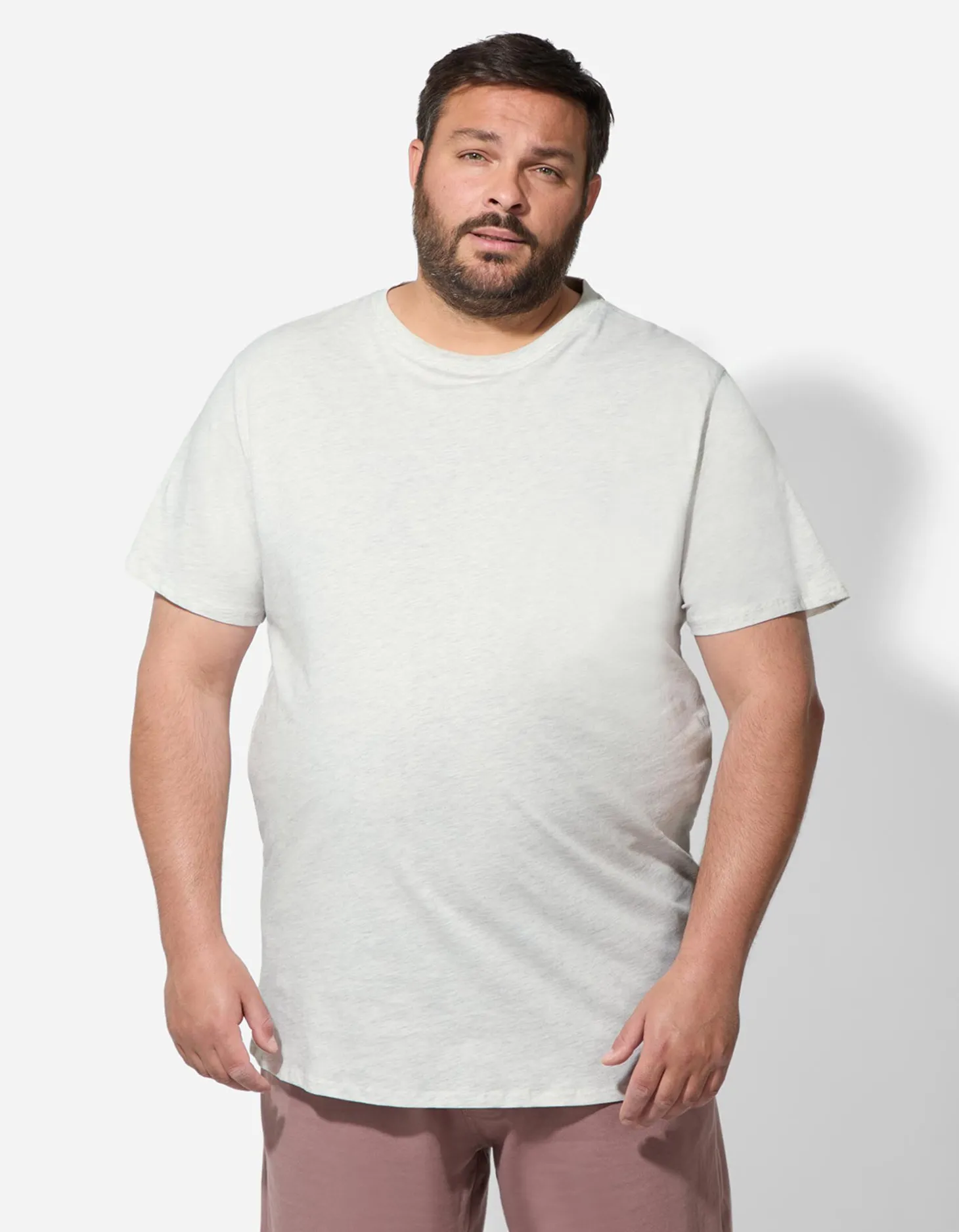 T-shirt - Ronde hals - wit