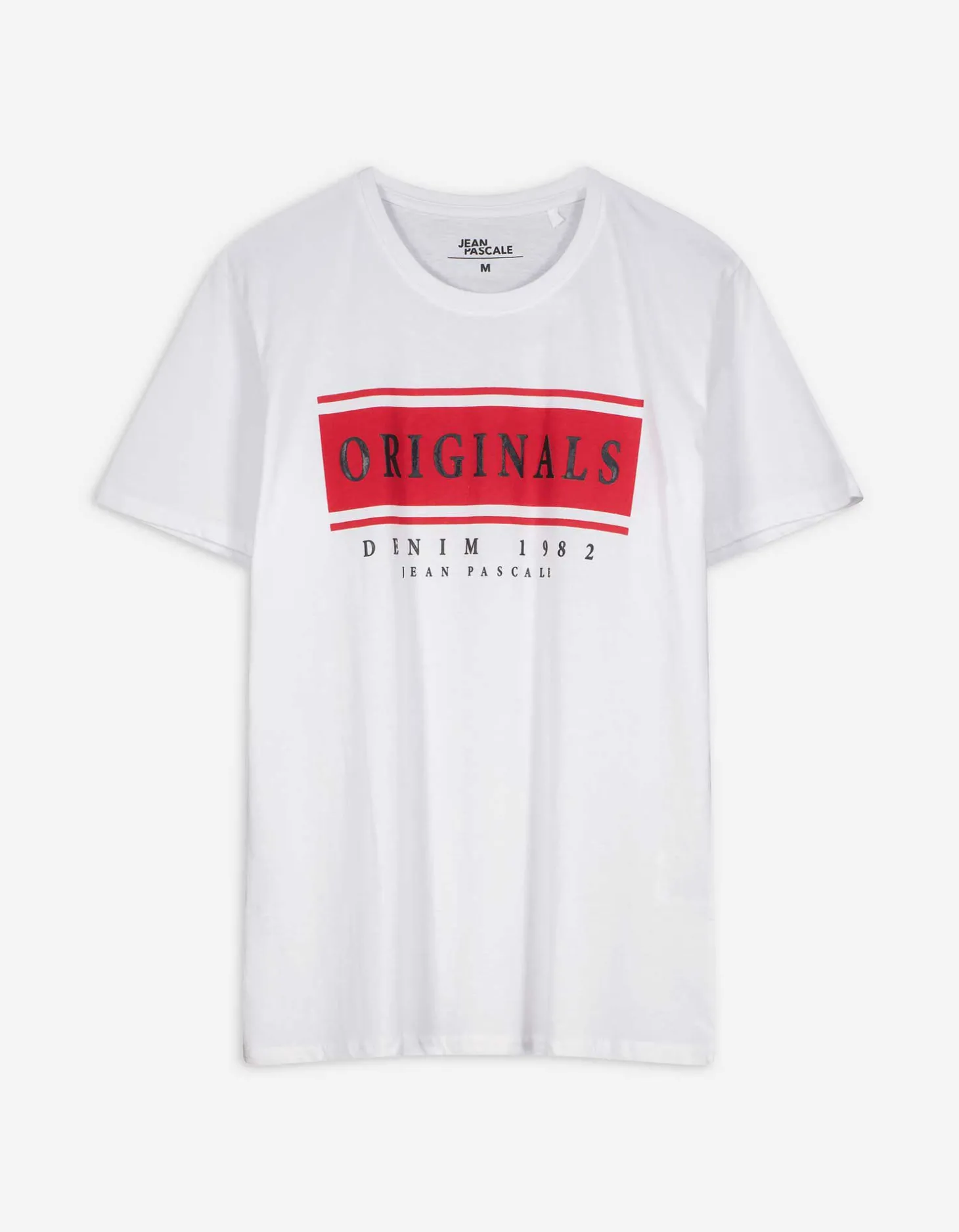 T-shirt - Ronde hals - wit