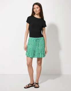 T-shirt - Slim fit - zwart