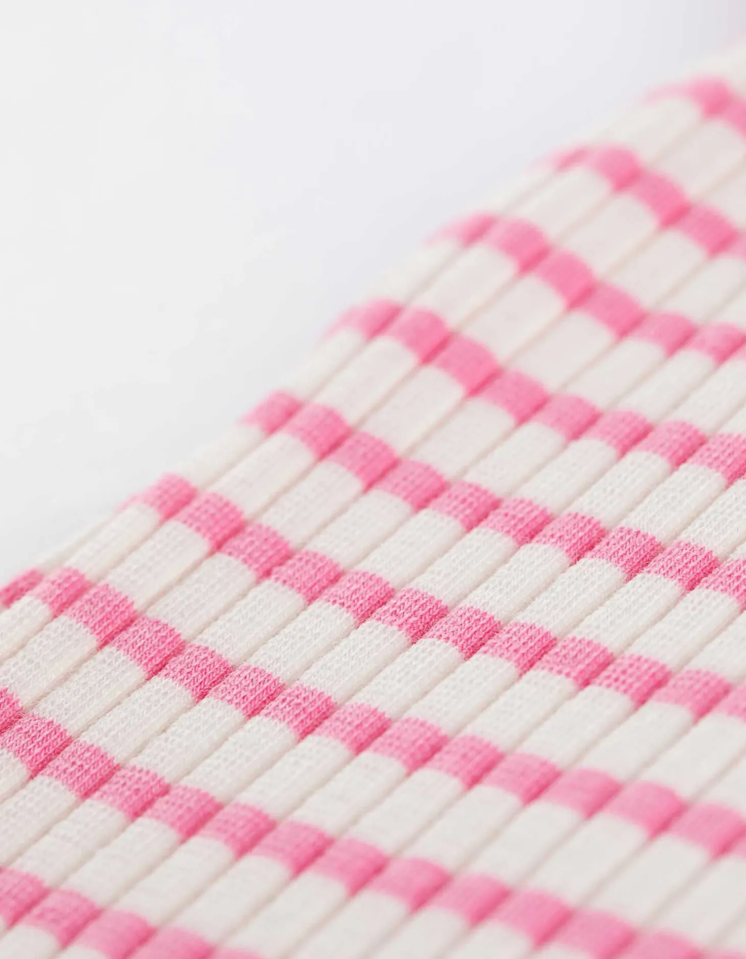 T-shirt - Strepen - pink