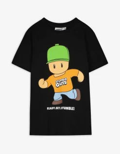 T-shirt - Stumble Guys - zwart