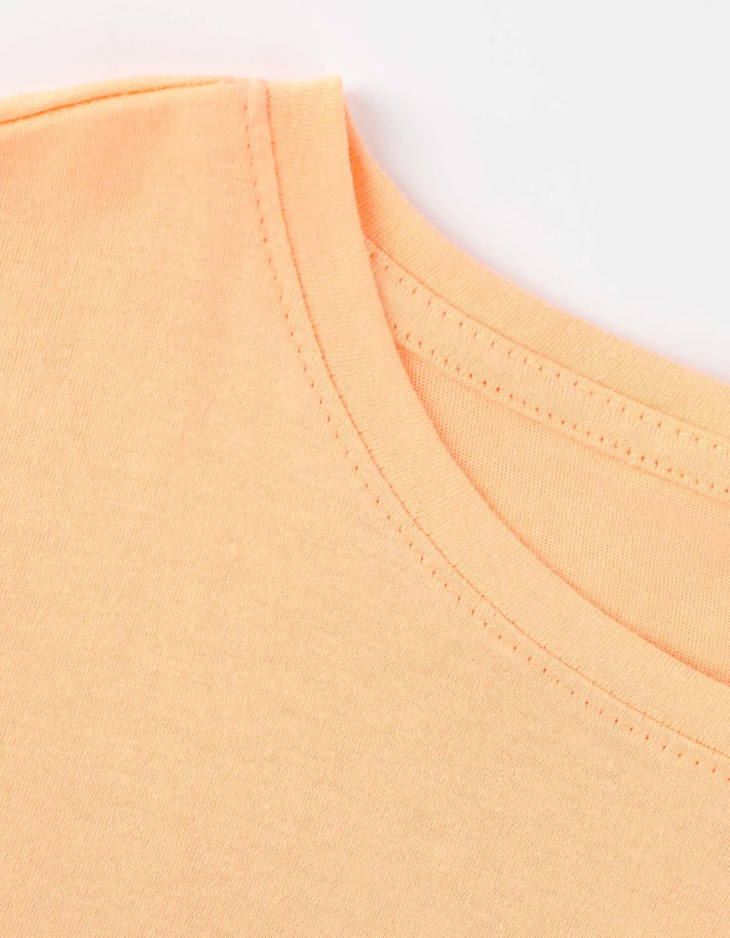 T-shirt - Tekstprint - oranje