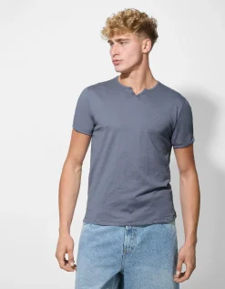 T-shirt - T-shirthals - blauw