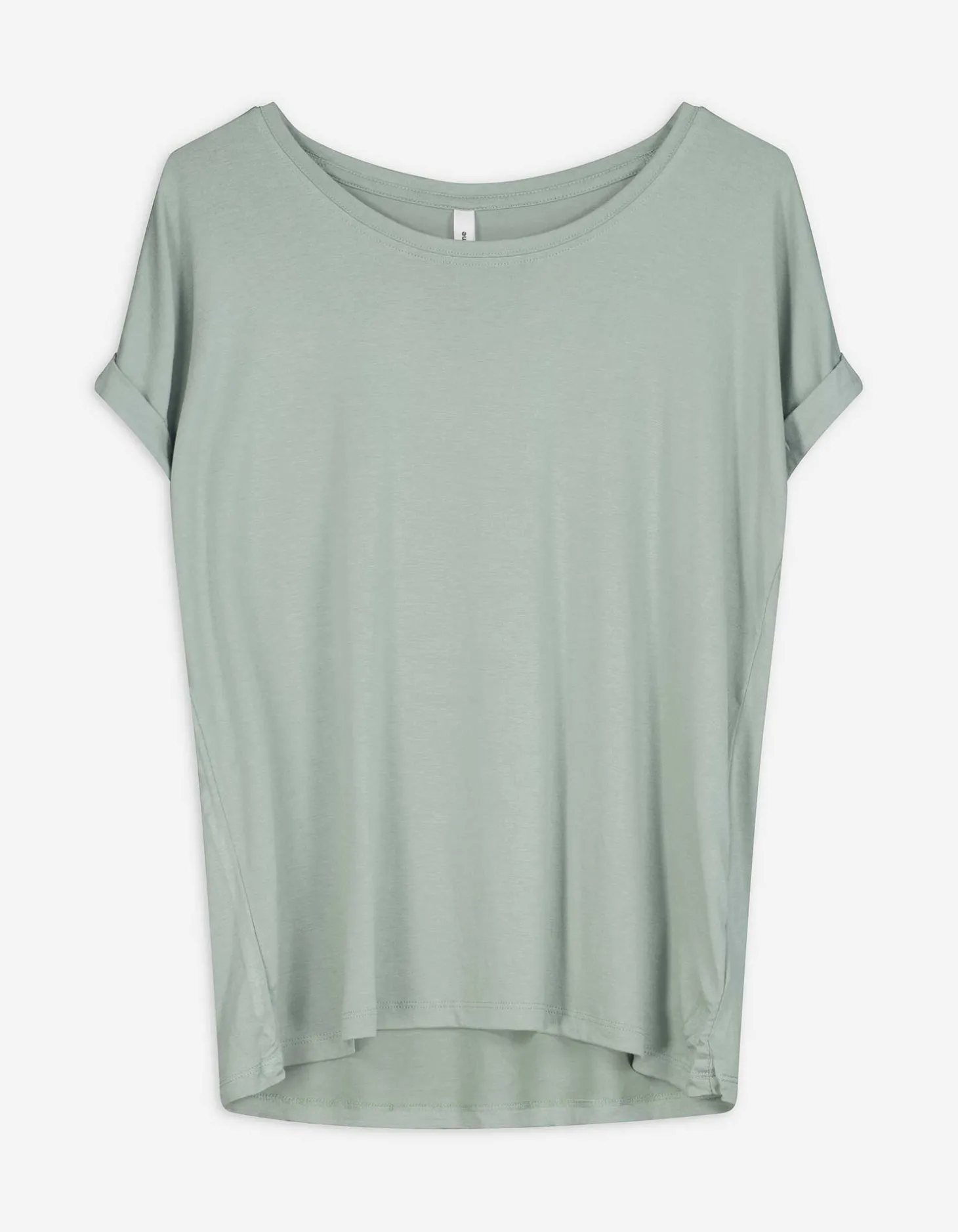 T-shirt - Viscosemix - turkoois