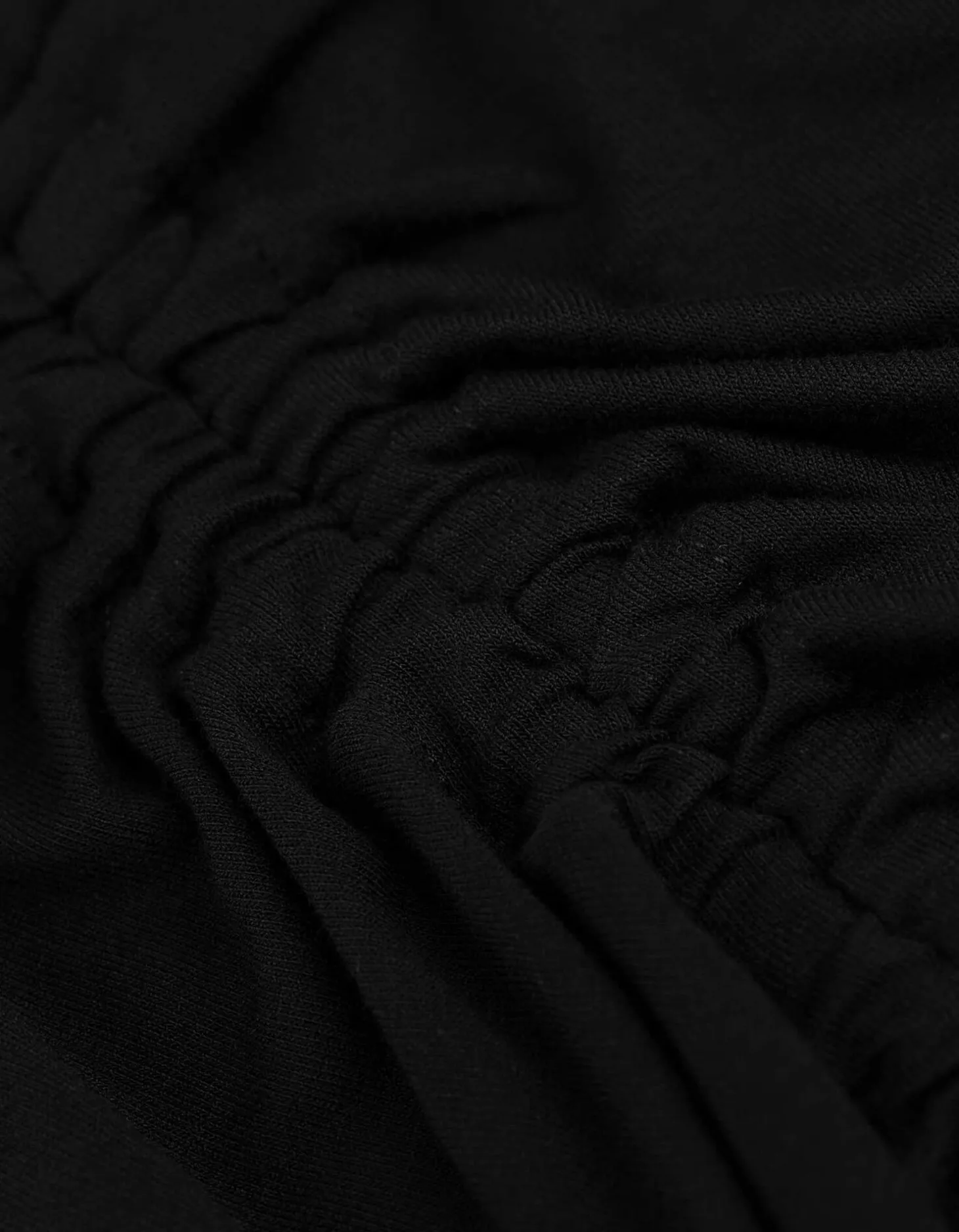 T-shirt - Viscosemix - zwart