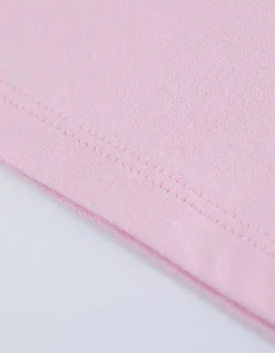 T-shirt - Volants - pink