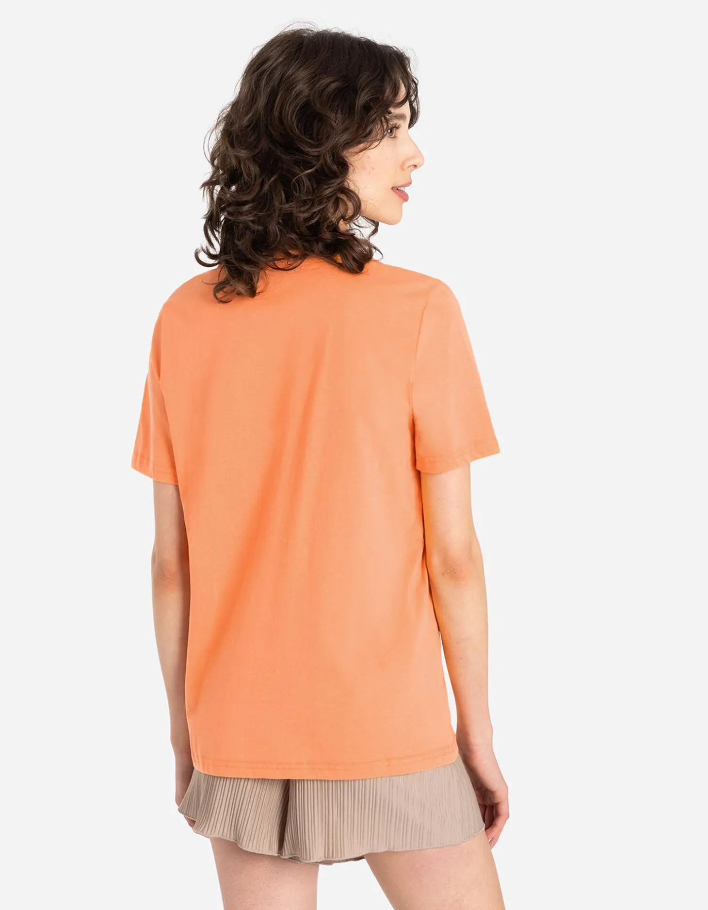 T-shirt - Vooropdruk - oranje