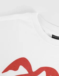T-shirt - Vooropdruk - wit