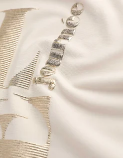 T-shirt - Vooropdruk - wit