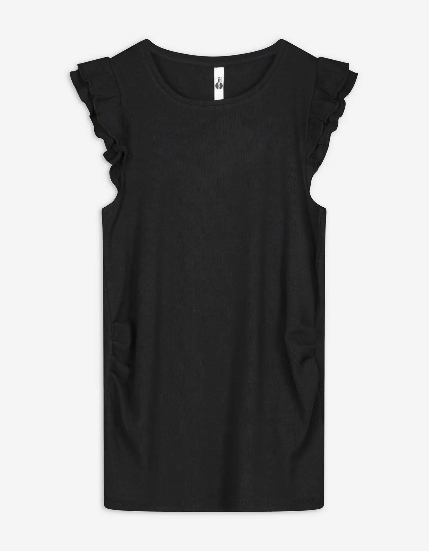 T-shirt - Zwangerschapskleding - zwart