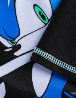 UV-shirt - Sonic - zwart