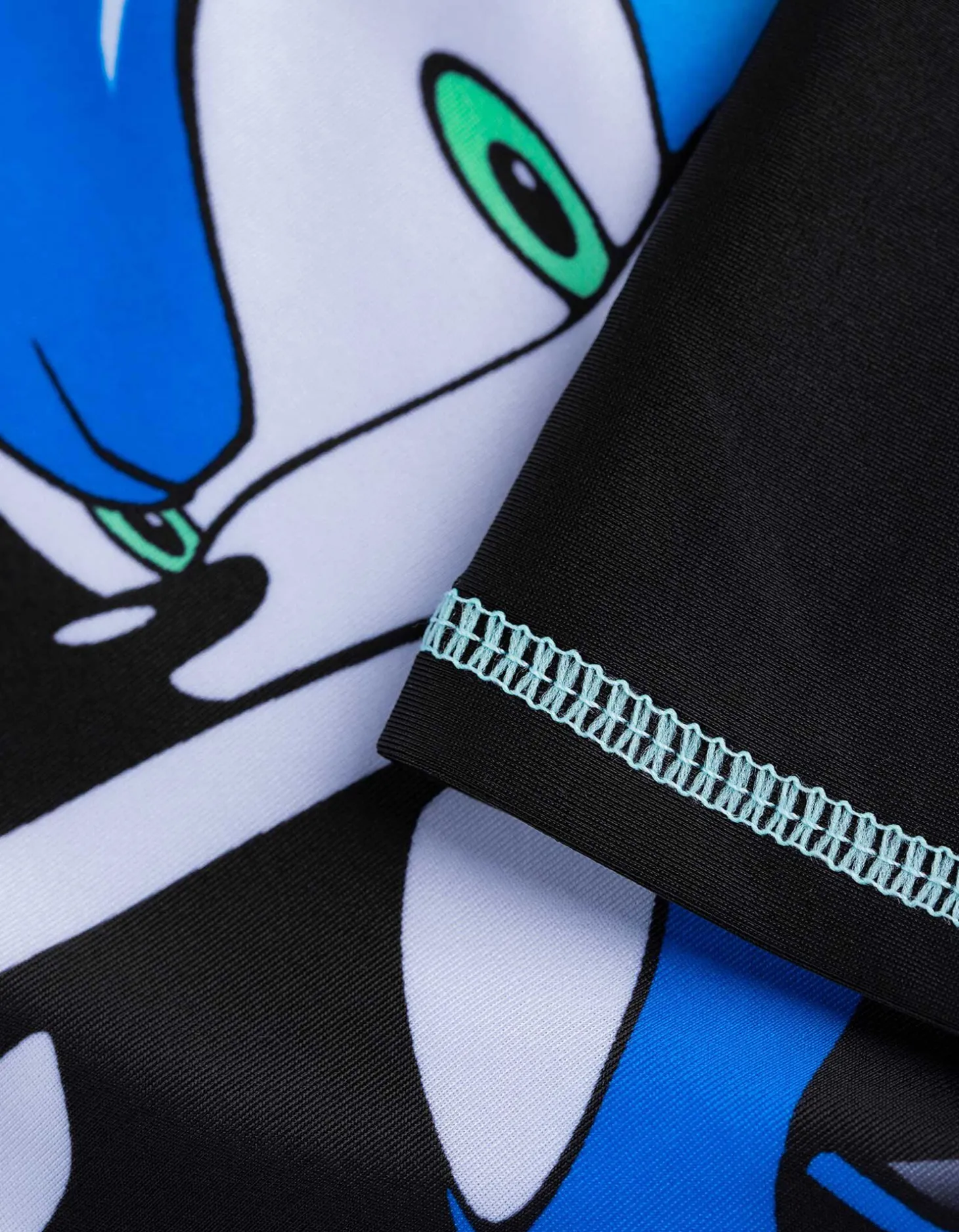UV-shirt - Sonic - zwart