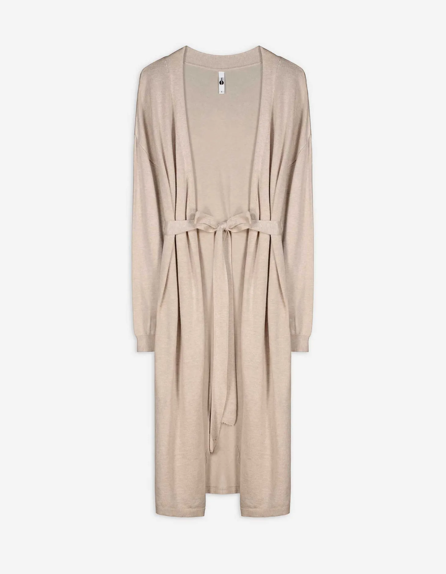 Vest - Strikceintuur - beige
