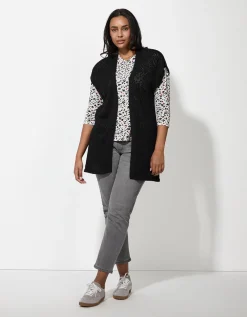 Vest - Zonder sluiting - zwart