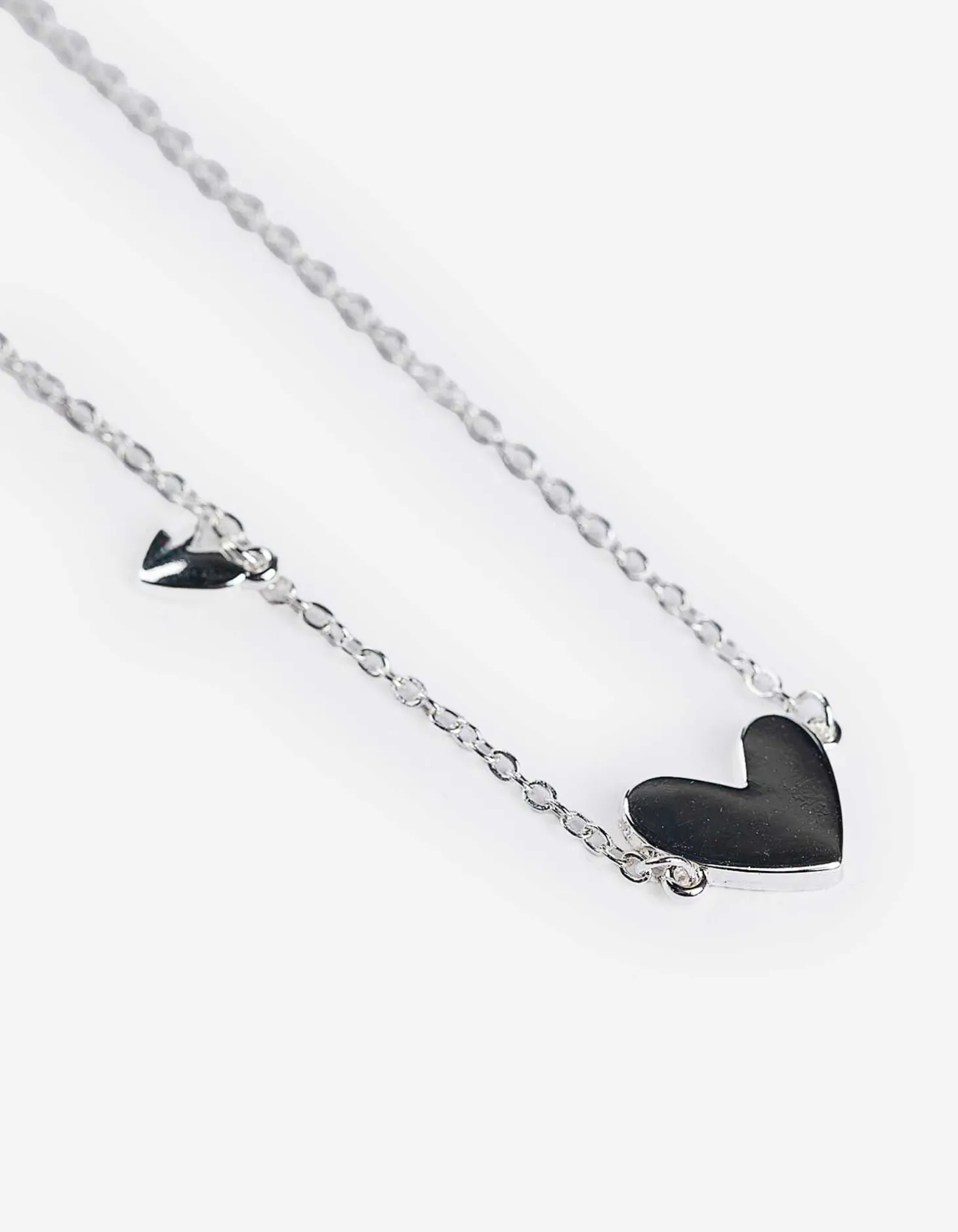Voetenketting - Hanger - zilver