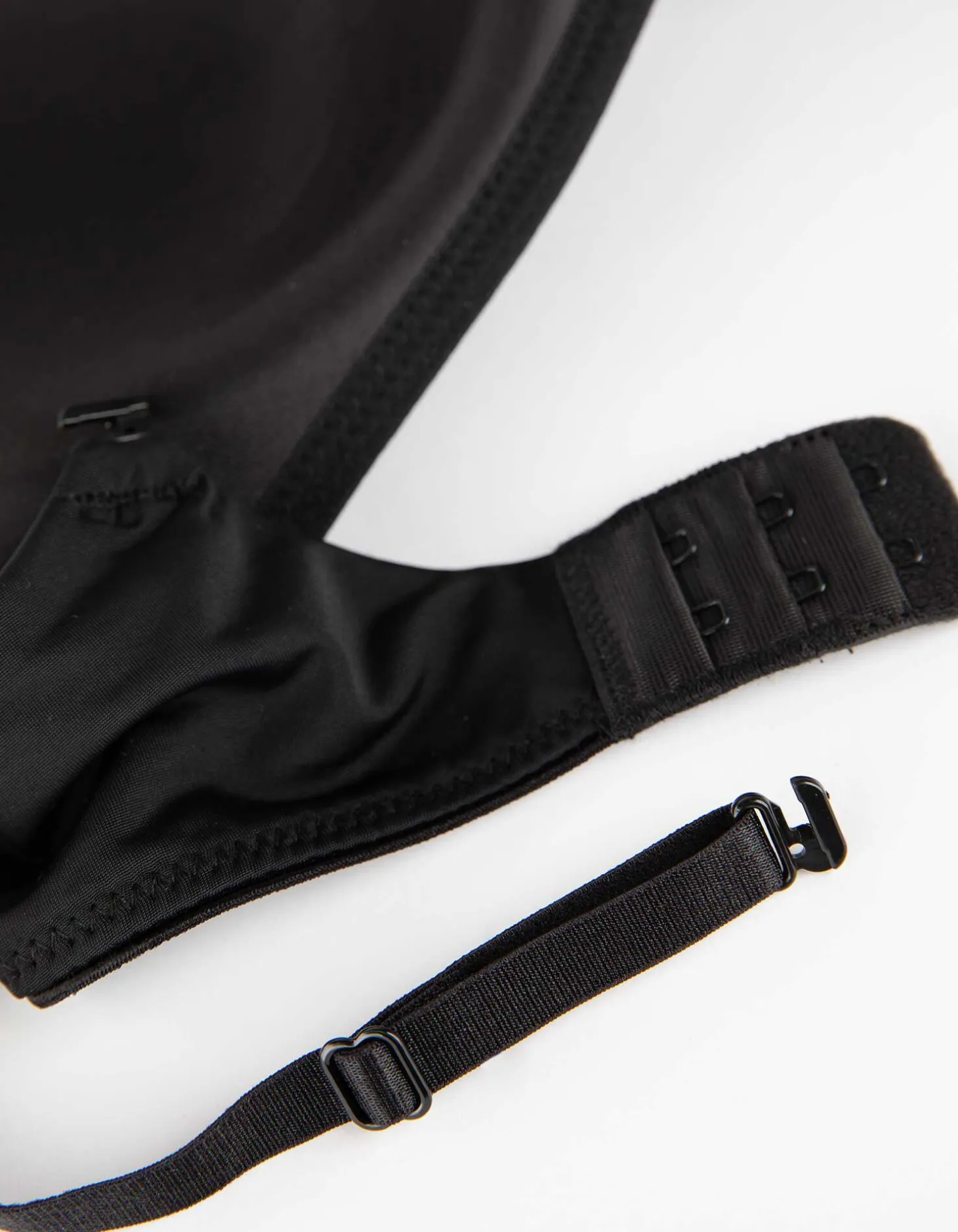 Zachte bh - microvezel - zwart