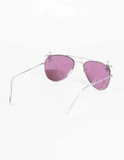 Zonnebril - gespiegeld - roze