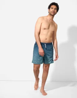 Zwembroek - Print all-over - turkoois